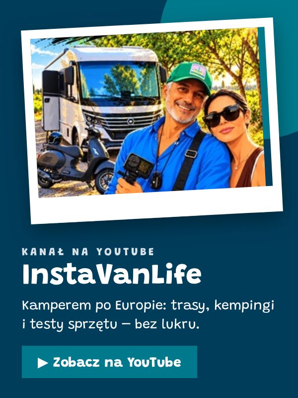 InstaVanLife – kanał o podróżach kamperem na YouTube